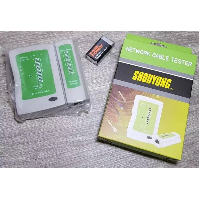 LAN Tester / Alat Penguji RJ45 RJ11