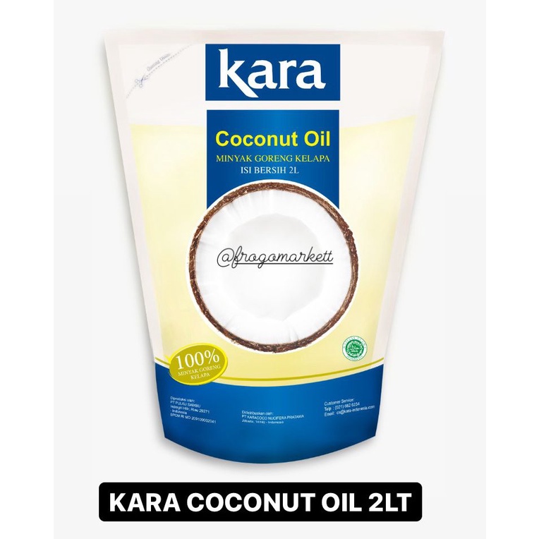 Kara Coconut Oil Minyak Goreng Kelapa 2 Liter