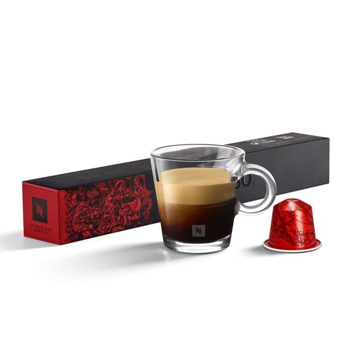 

t01thy Nespresso Ispirazione Napoli Coffee Capsule / Kapsul Kopi - 10 Caps Ds20X11