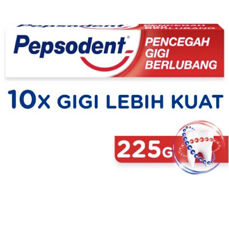 PEPSODENT pencegah gigi berlubang 225gr & 190gr/pepsodent 225gr