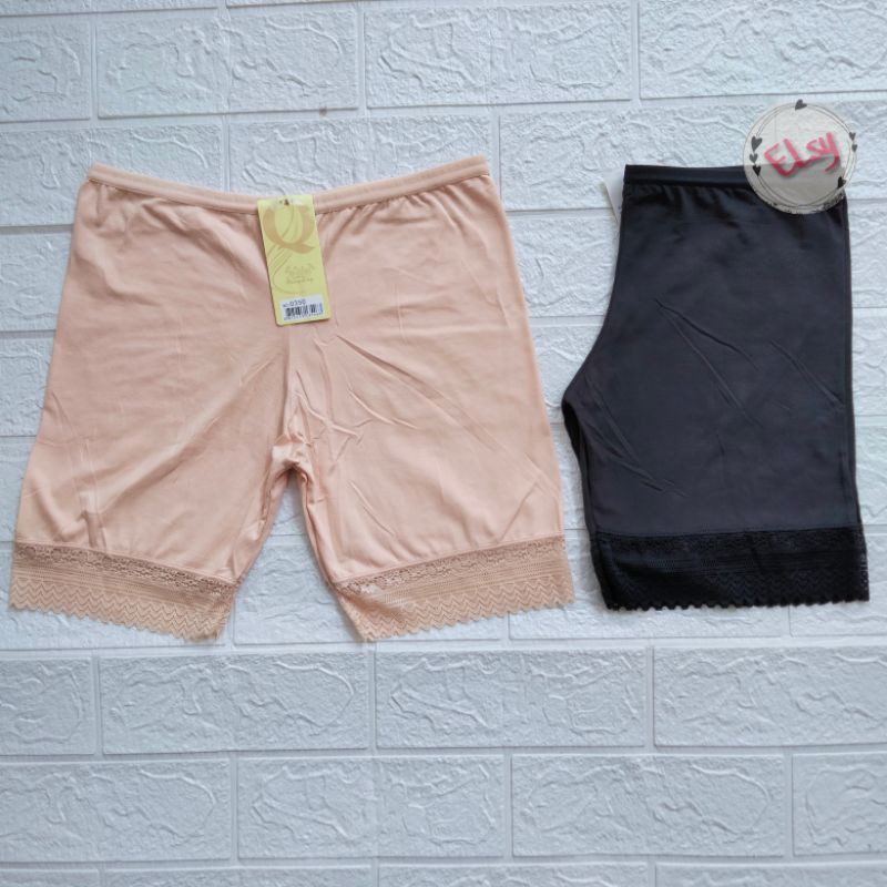 Short Wanita Import / Legging Pendek Renda All size - HUAYITING