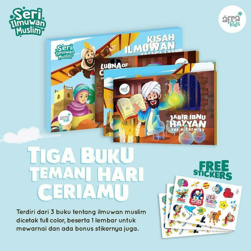 [Story Book] 3 Ilmuwan Muslim by Afrakids