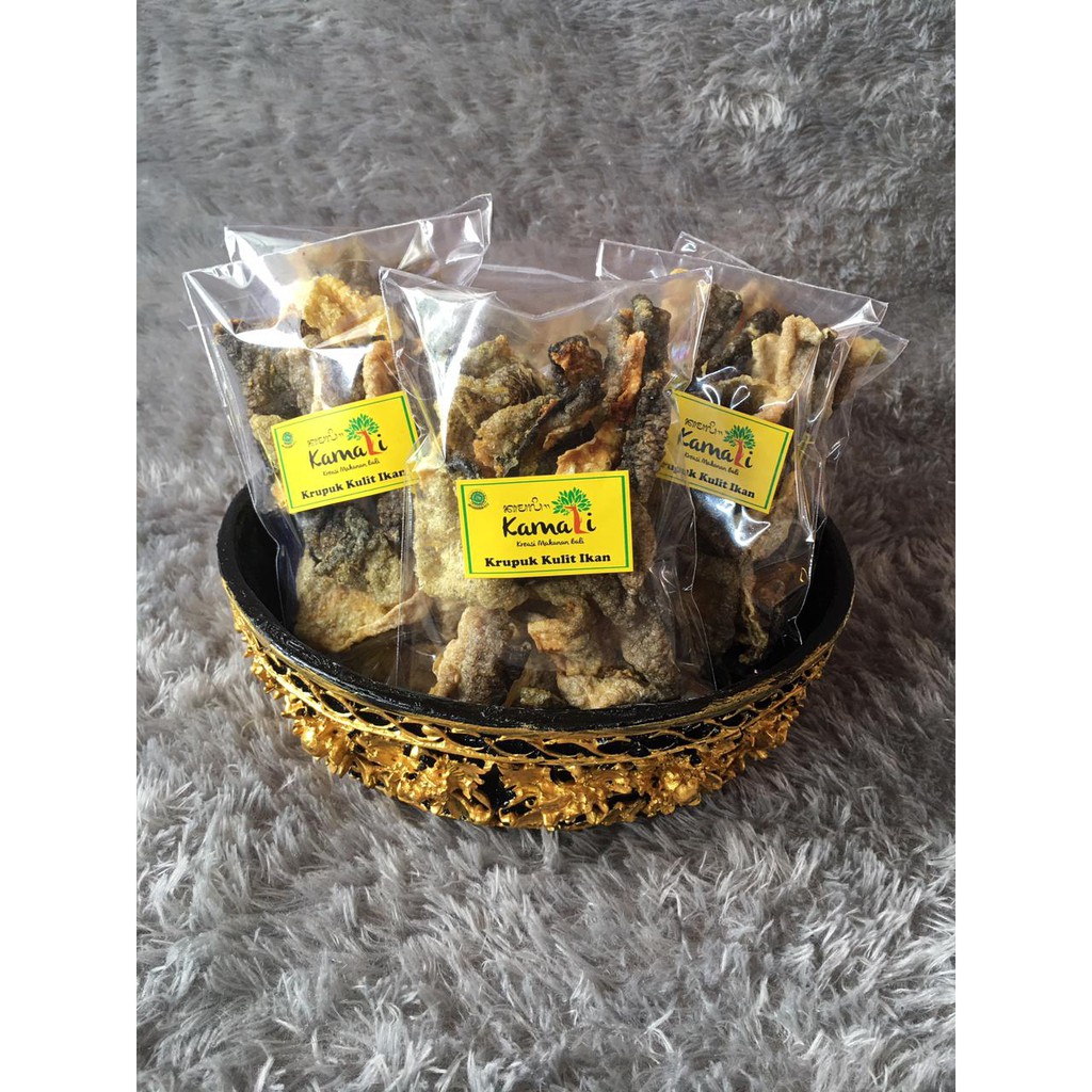 

KRUPUK KULIT IKAN PATIN CAP KAMALI BALI [KUALITAS PREMIUM TERMURAH]