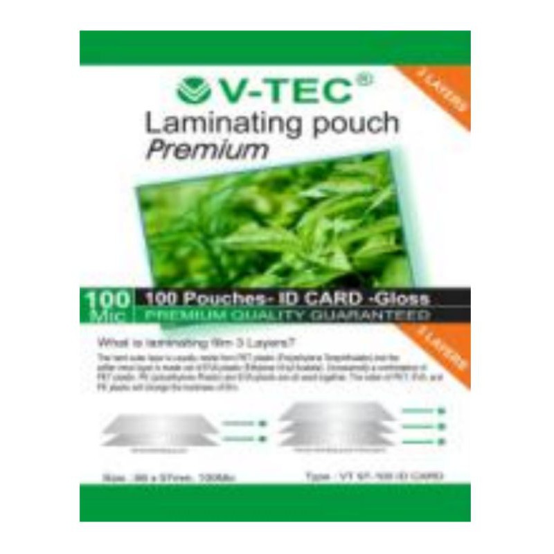 

Plastic Laminating KTP V-TEC 100/250 mic