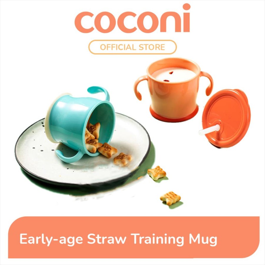 Coconi Early-age Straw Training Mug