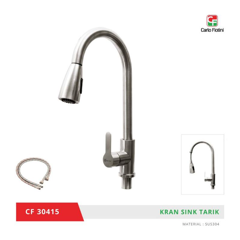 kran pantry kran dapur panas dingin carlofiotini