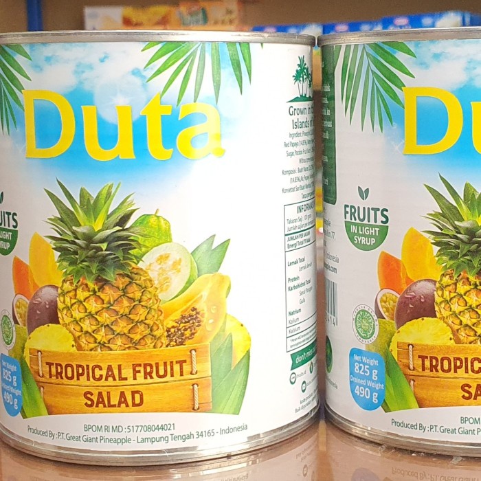 

ds20112s Duta Tropical Fruit / Fruit Cocktail / Buah Kaleng Xa20X1