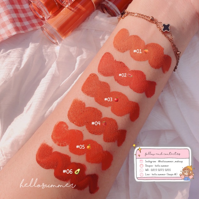 [ORI THAILAND] Kiss Beauty Lovely Matte Lipgloss