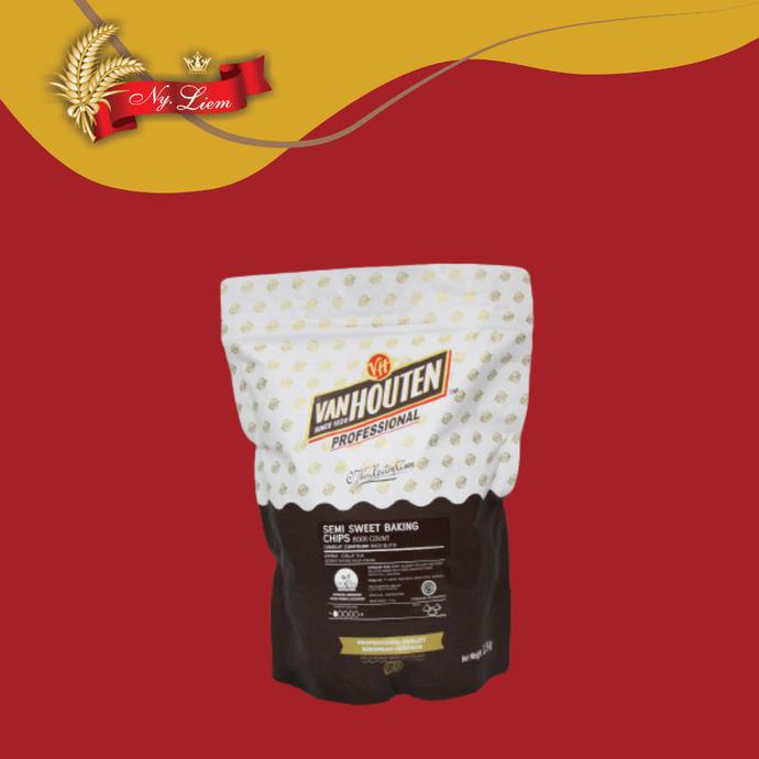 

cusss order] VAN HOUTEN Professional Semu Sweet Baking Chocolate Chips 1,5 kg