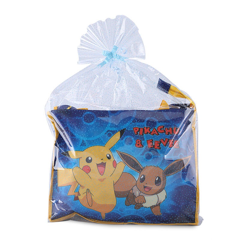 

[Paket 2] Hampers Goodie Bag Tas anak Pokemon Pikachu Birthday SANSAN WAWA Gift Party Tote Bag Set