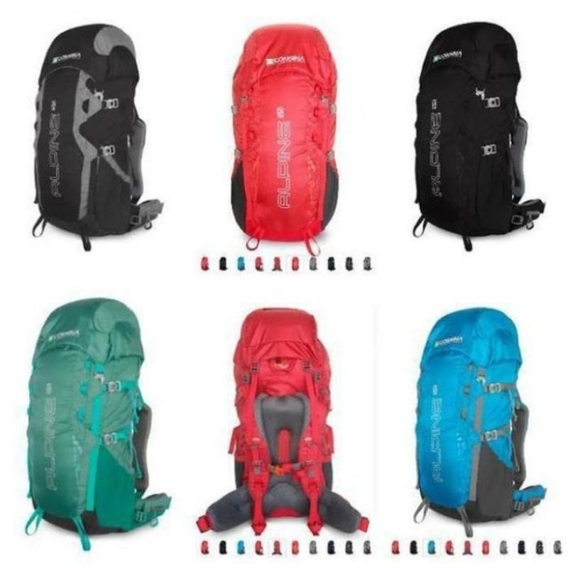 Tas gunung/carrier consina alpine 55L