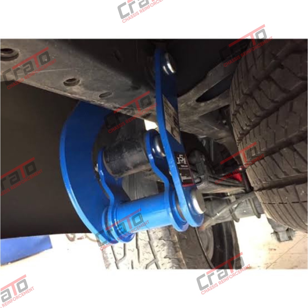 JS1 Comfort Shackle Arm Per daun belakang Nyaman Not LIFT KIT Navara NP300 D40 Toyota Hilux Vigo Rev