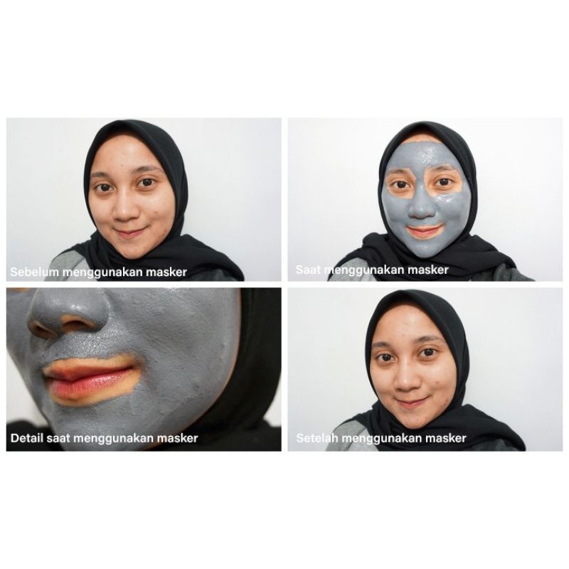 WARDAH Nature Daily Mineral + Clarifying Clay Mask 60ml