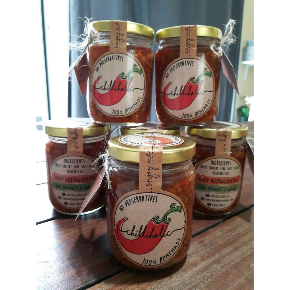 

Sambal Chiliholic Extra Pedas