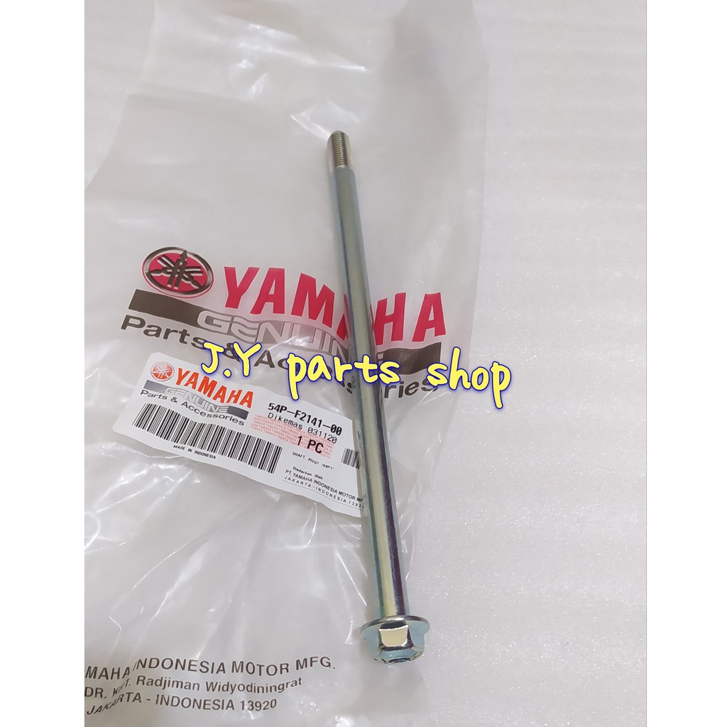 shaft pivot as tengah gantungan mesin mio j soul gt fino fi xride x ride 115 original ygp 54p-f2141-00