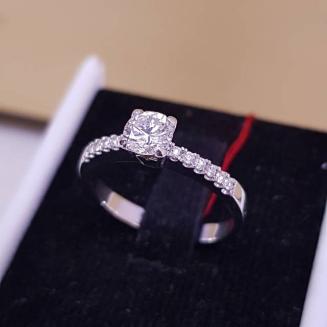 Cincin emas berlian eropa dan banjar asli