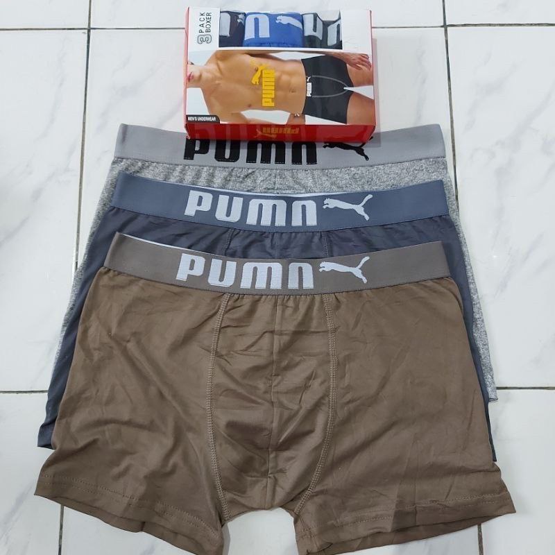 Celana Dalam Boxer Pria  | isi 3pcs | MURAH | STOK READY