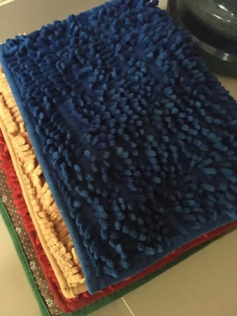 Home-klik Keset Cendol Paket 5 Pcs Microfiber High Quality - Keset Cendol- Warna Random