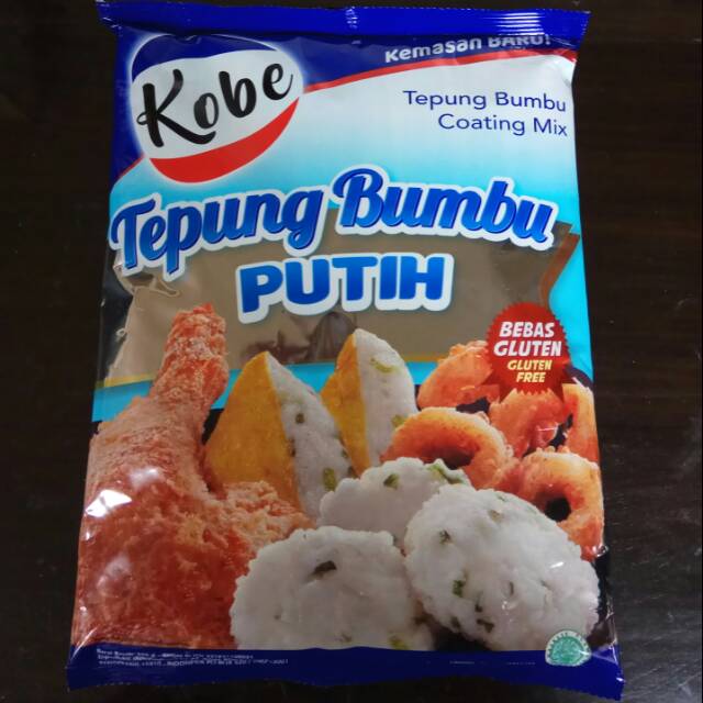 

Kobe tepung bumbu Putih 850 grm