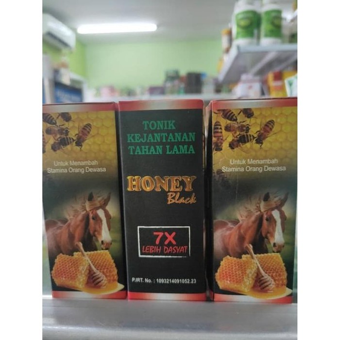 Madu Super Tonik 7x Kejantanan l Honey Black l Stamina Pria 60ml
