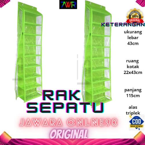 Rak sepatu alas triplek ORI,rak multifungsi organizer mika tebal 0,25