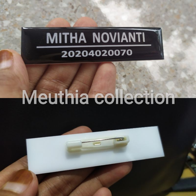 

Papan Nama Standart Peniti anti karat