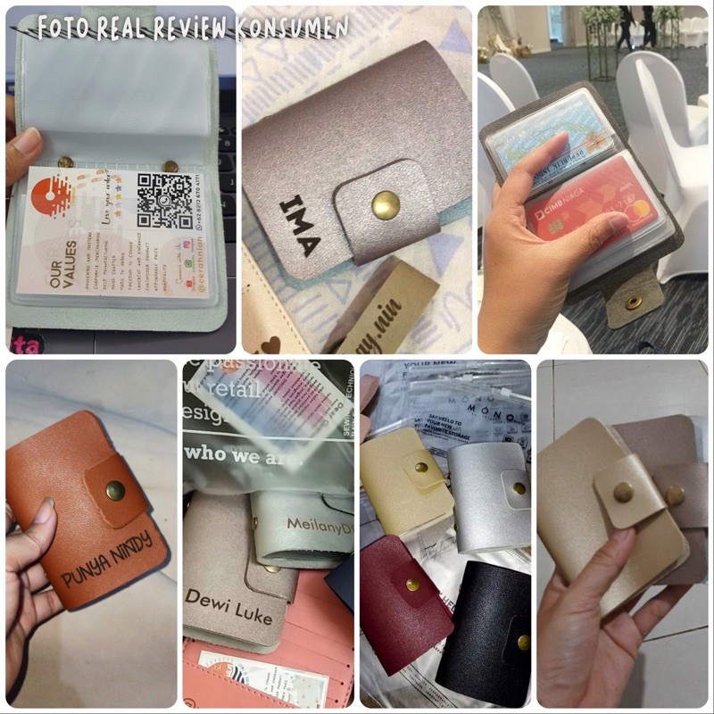 Card Holder Mika 10 ply BAHAN TEBAL IMPORT (KIIMA)