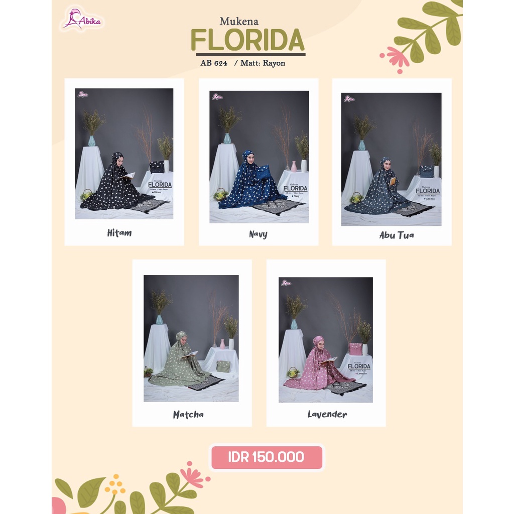 ABIKA Mukena FLORIDA