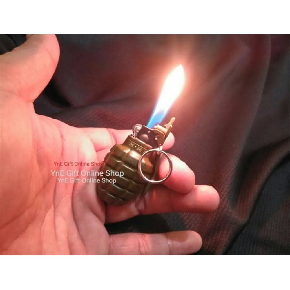 WOW KEREN COD  Korek Mini Granat Nanas Fuze M217 Korek Api Unik Korek Antik