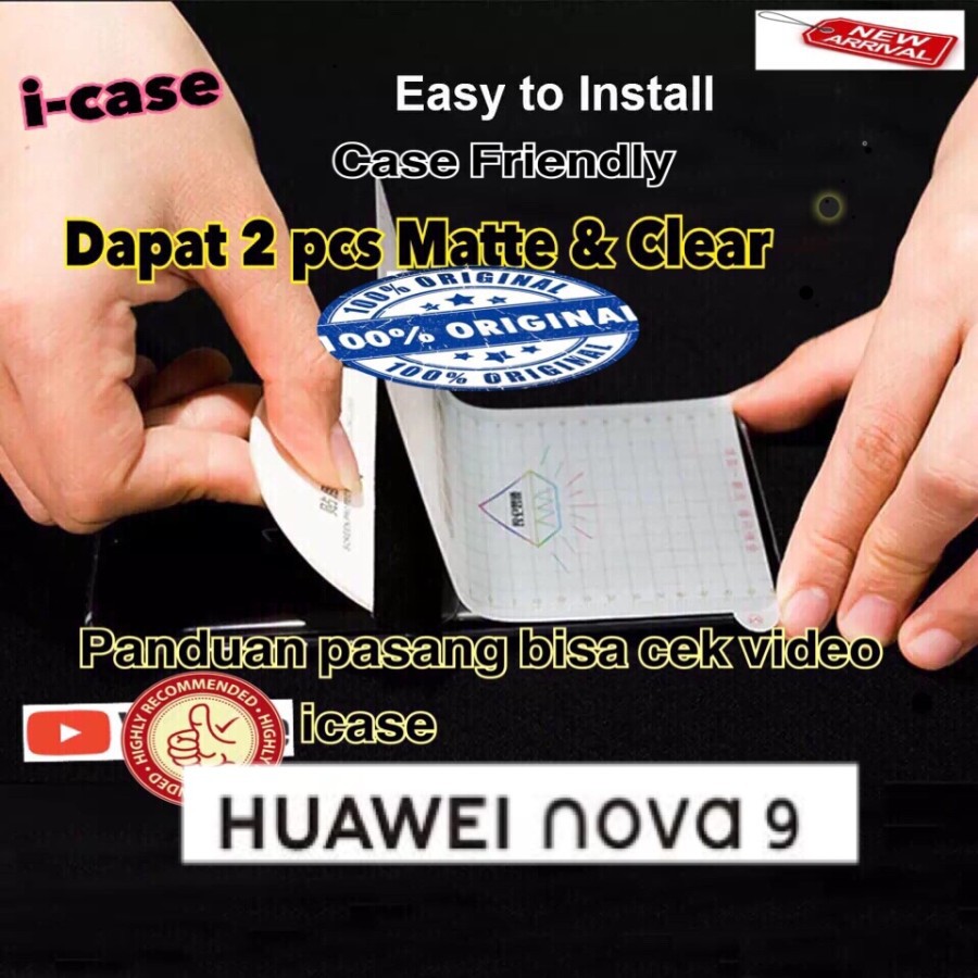 Huawei Nova 9 Anti Gores Membrane Hydrogel Dapat 2 nova9 screen protector