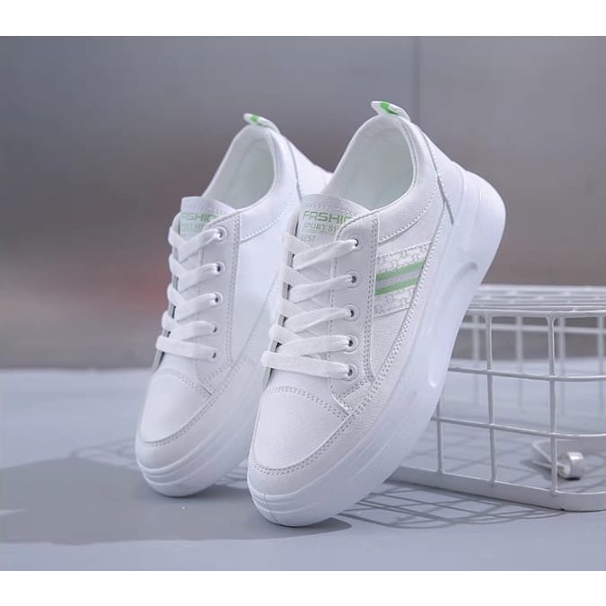 Favorite &quot;FREE BOX&quot; Sepatu Sneakers casual wanita REINA Sepatu Fashion Wanita Sepatu Wanita Korea 9068