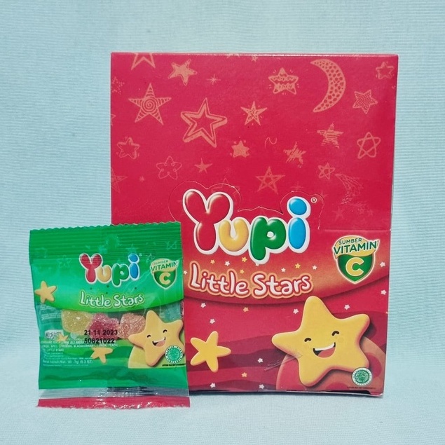 

Yupi Little Stars Box (Isi 24 Pcs)