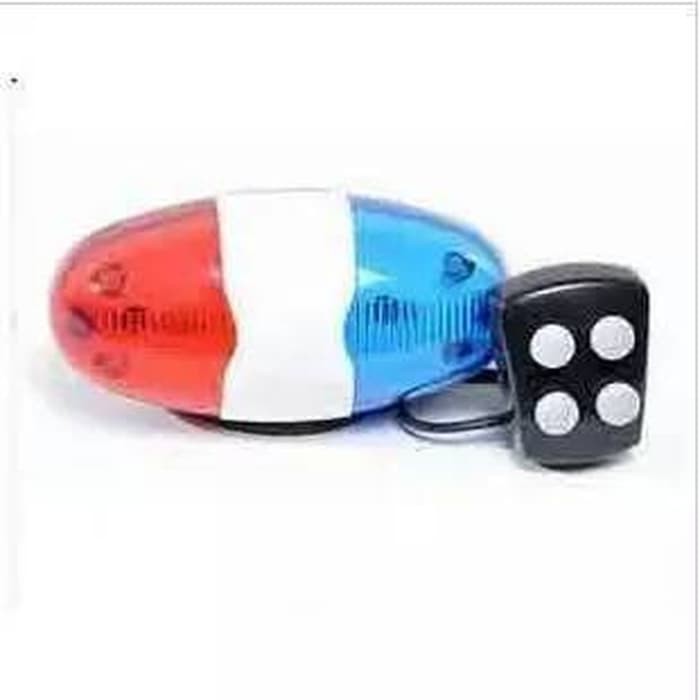 BELL   KLAKSON SEPEDA 4 SIRINE POLICE SOUND   LAMPU