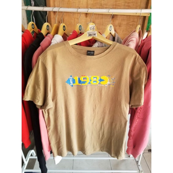 kaos pac man original//kaos pac man x uniqlo bandai second