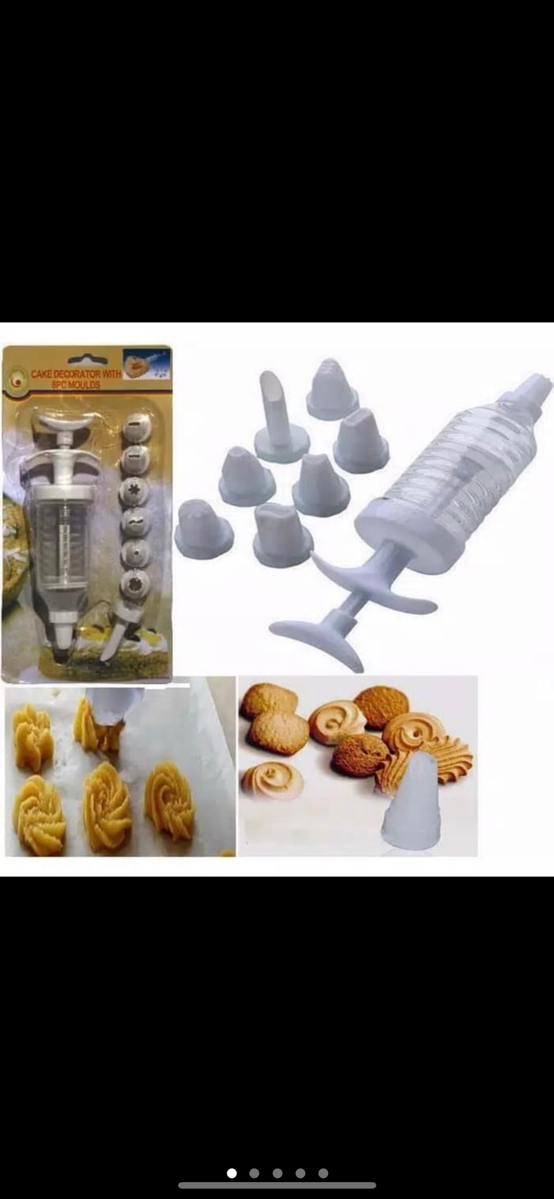 Spuit Alat Hias Kue 8 In 1 Suntikan Cake Decoration Set Peralatan Hias Kue Hias Tart Kue Kering Unik