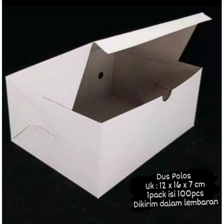 

Box Dus kue polos uk 12x16