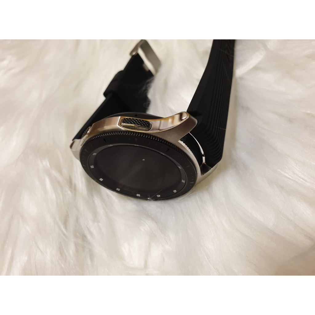 Samsung Galaxy Watch S4 46mm Silver Second Mulus Seperti Baru Original