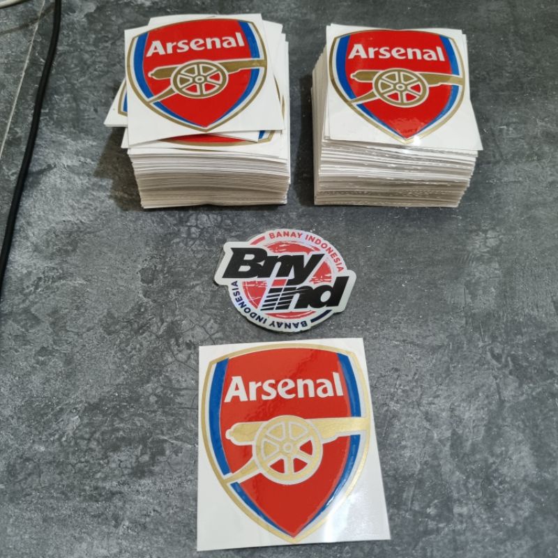 STICKER STIKER ARSENAL CUTTING