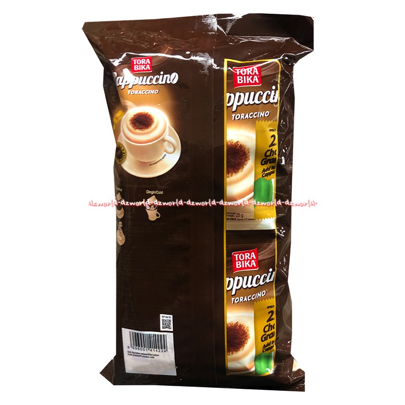 Torabika Cappuccino Isi 10sachet Kopi Bubuk Instan Tora Bika Capucino Kapucino Kopi Instan Sachet 10 pcs