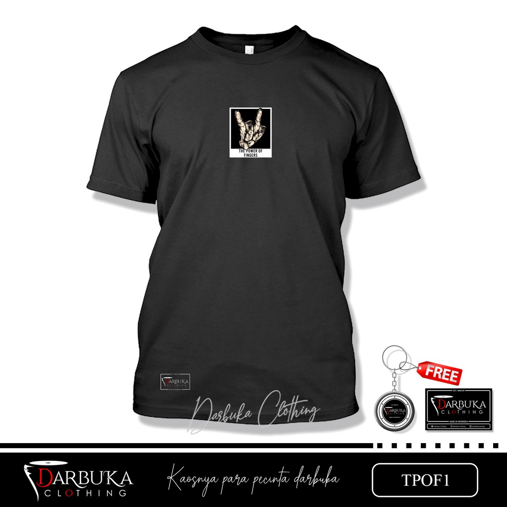 (TPOF1) KAOS DARBUKA || COD (bayar di tempat) Darbuka Clothing