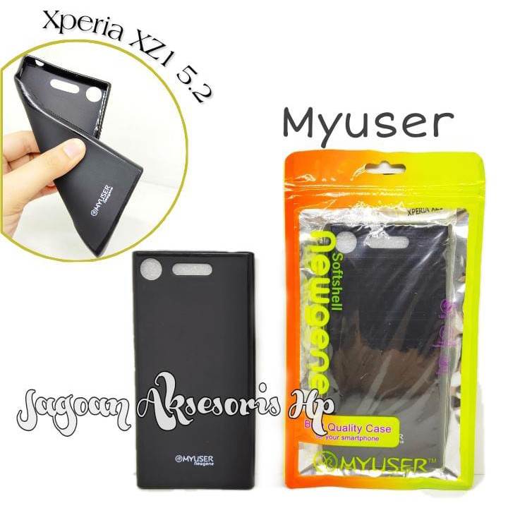 MYUSER Sony Xperia XZ1 5.2 inchi SoftCase Xperia XZ1 Dual MyUser New Generation