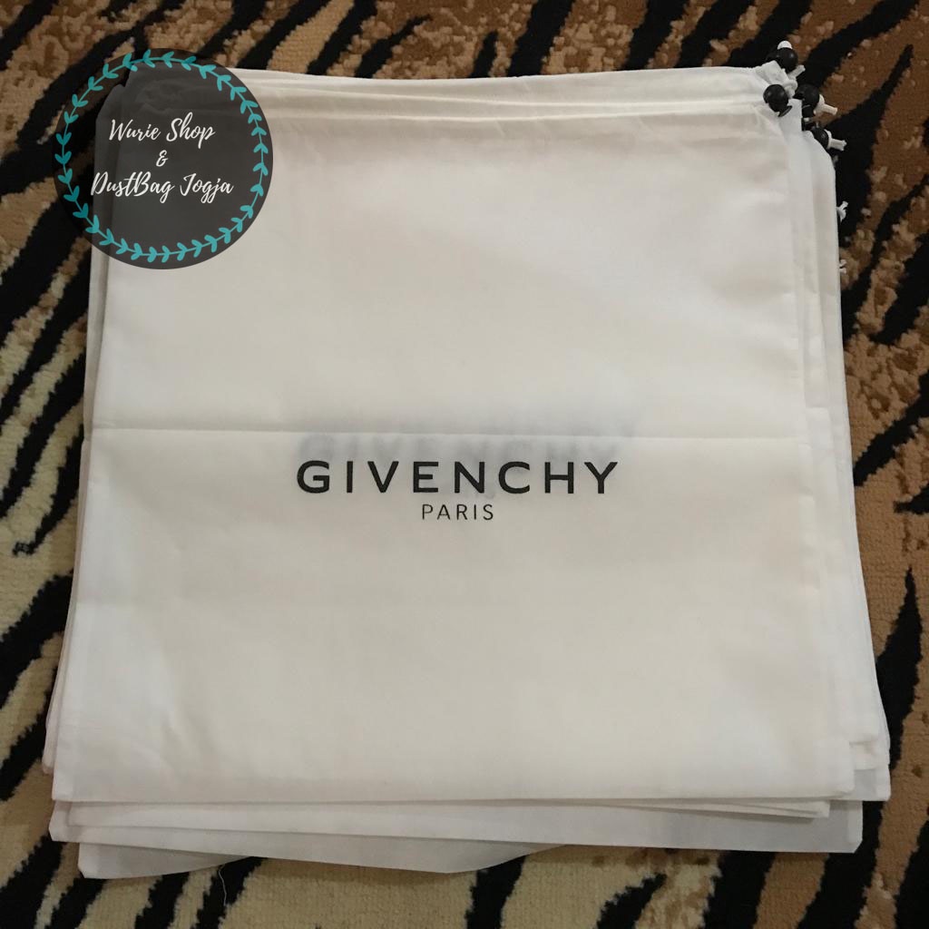 GIVENCHY DustBag Pengganti Sarung Tas Pelindung Debu Serut Dust Bag DB Branded