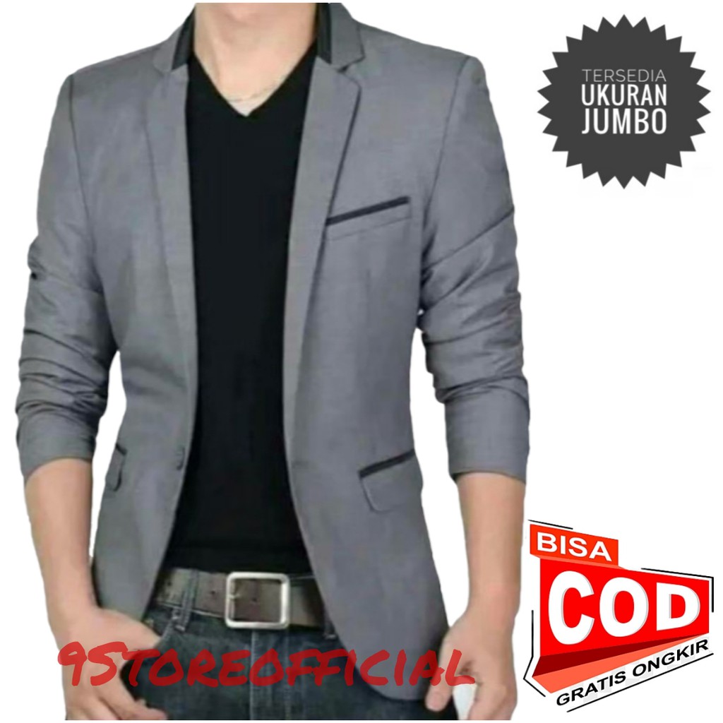 9Storeofficial - Blazer Pria / Jas Blazer Pria / Jas Pria / Jaz Blazer Formal Kantor Pernikahan Pria Ukuran M Sampai XXL.