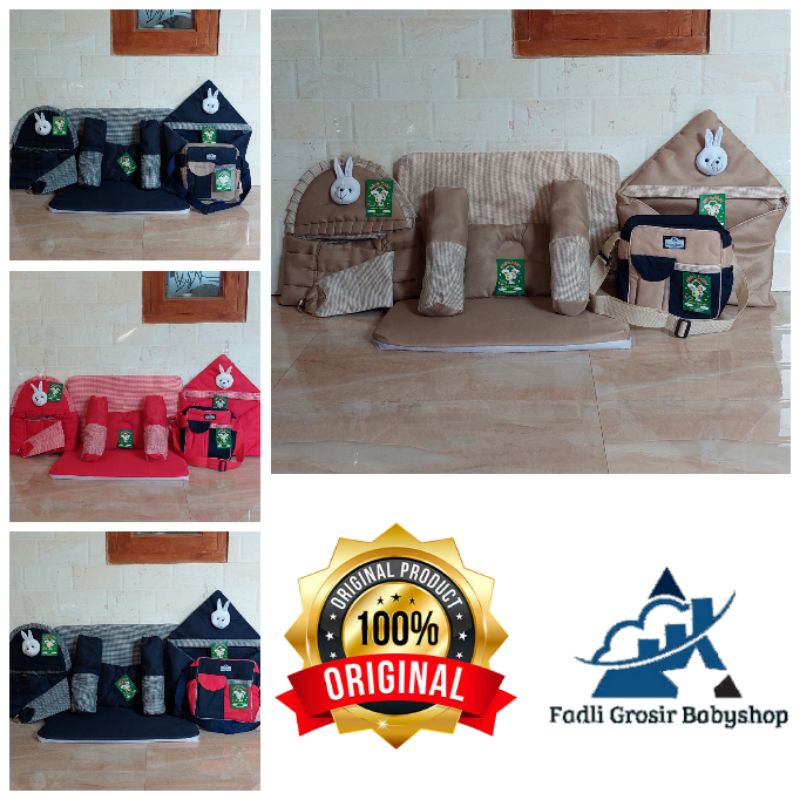 Paket Hemat 4 In 1 Kasur Matras Bayi Kelinci