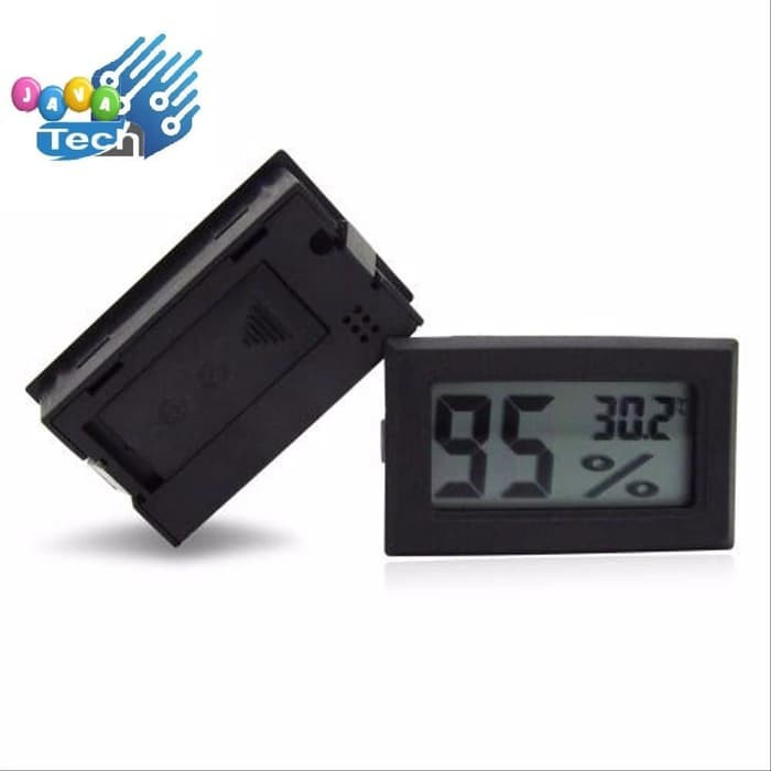 Termometer Hygrometer Digital Mini / Thermometer Suhu Dan Kelembaban