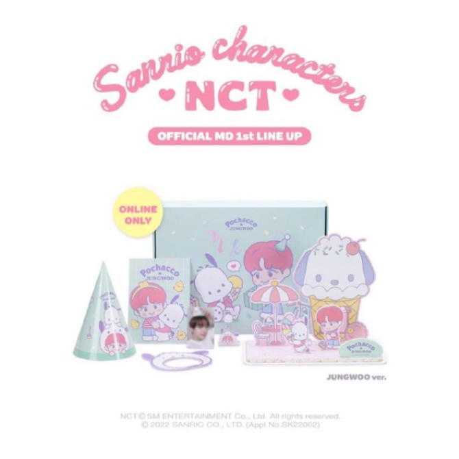 READY STOCK SHARING PARTY PACKAGE SANRIO x NCT CHARACTER JAEHYUN JENO JAEMIN - Postcard Jaemin, Post