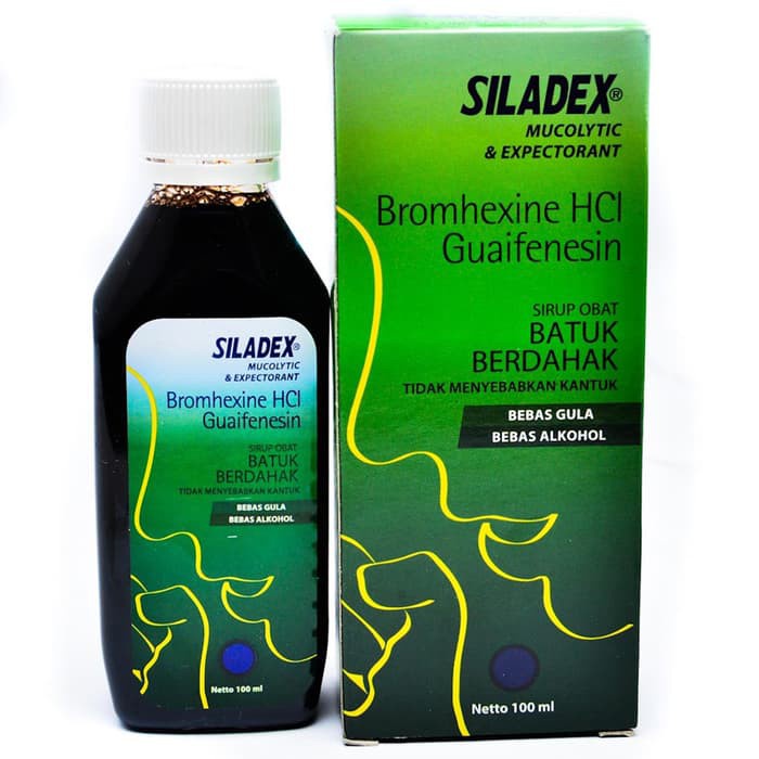 Siladex Mucolytic Expectorant / Siladex Batuk Berdahak Hijau / Siladex