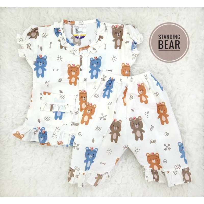 Stelan Katun Bayi Piama Katun Bayi Stelan Bayi / Baju Tidur Bayi