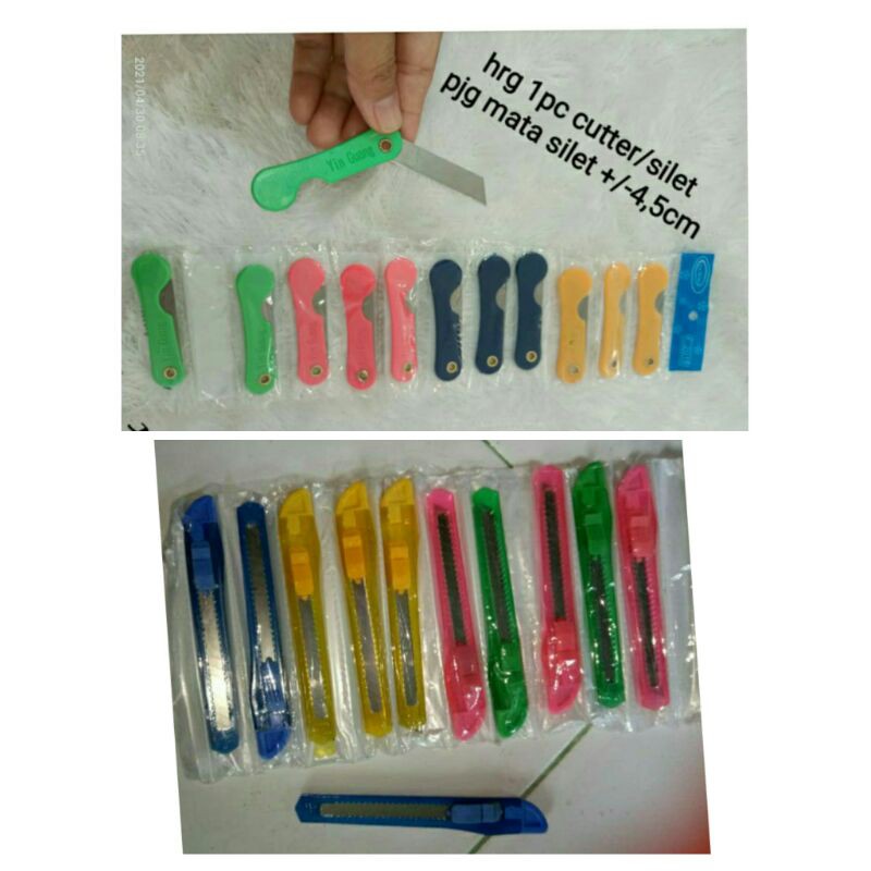 

Cutter Knite pisau pemotong kertas