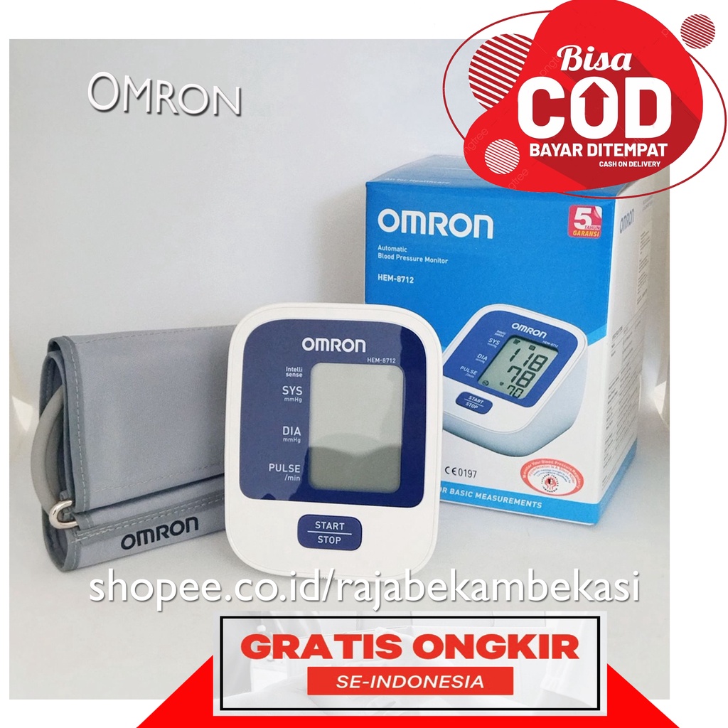 TENSIMETER DIGITAL OMRON HEM-8712 / TENSI OMRON 8712 / OMRON 8712